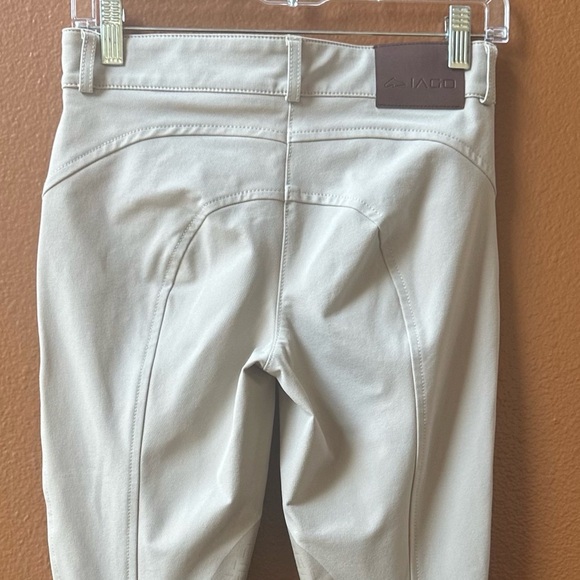 Iago Tan With Black Riding Breeches Italian Size 40 Or US 26 New Without Tags! - Picture 7 of 9